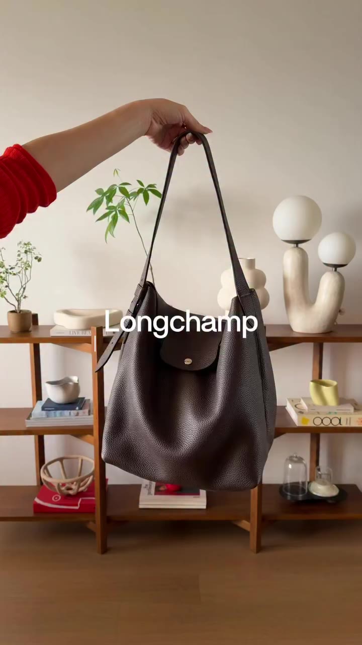 My current go-to bag — perfectly slouchy, crafted in full leather, and so easy…