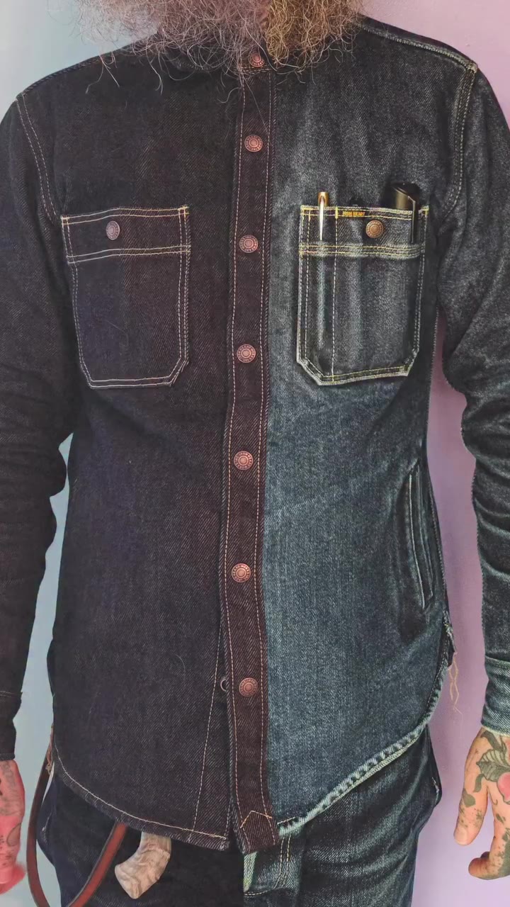21oz selvedge denim. 365 days of fades. If you’re a regular on the selvedge…