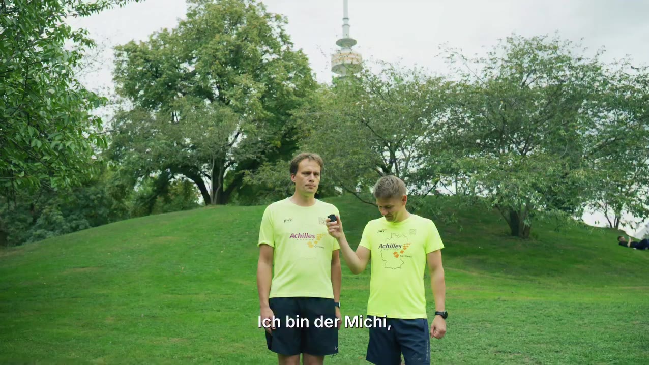 Michael Bentele läuft seit 20 Jahren, seit fünf Jahren beim Verein Achilles…