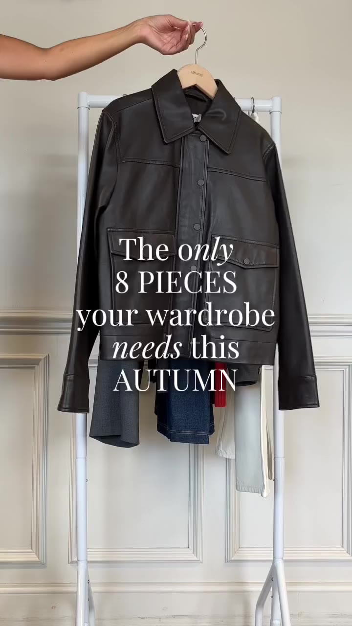 The only 8 pieces you need this autumn 🍂 Rich tones, easy layers, built for…