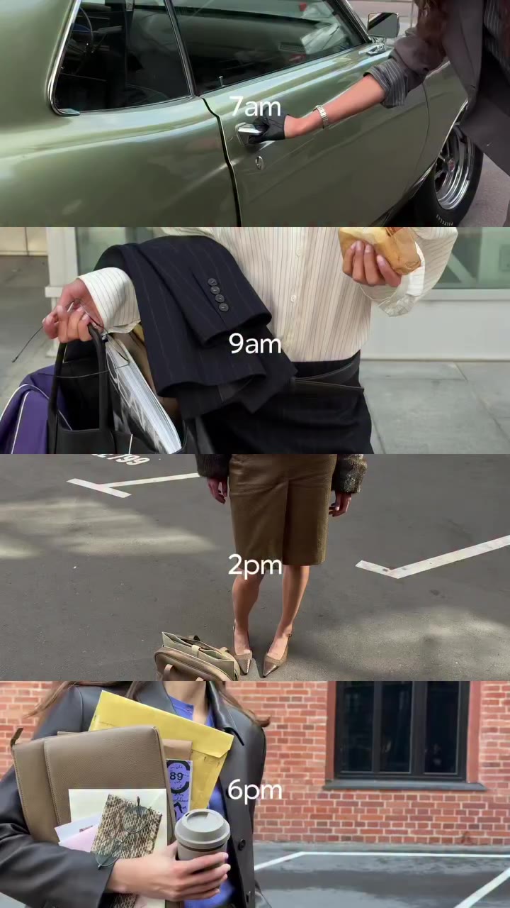 One of those days: coffee on the go, documents in hand, and no time to slow…