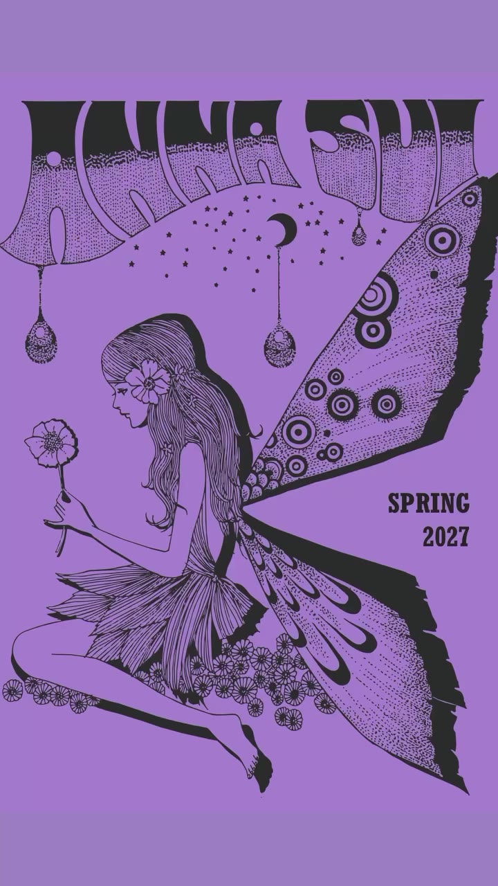 Anna Sui’s Wonderment SS27 Collection Video by @thomasconcordia Venue…