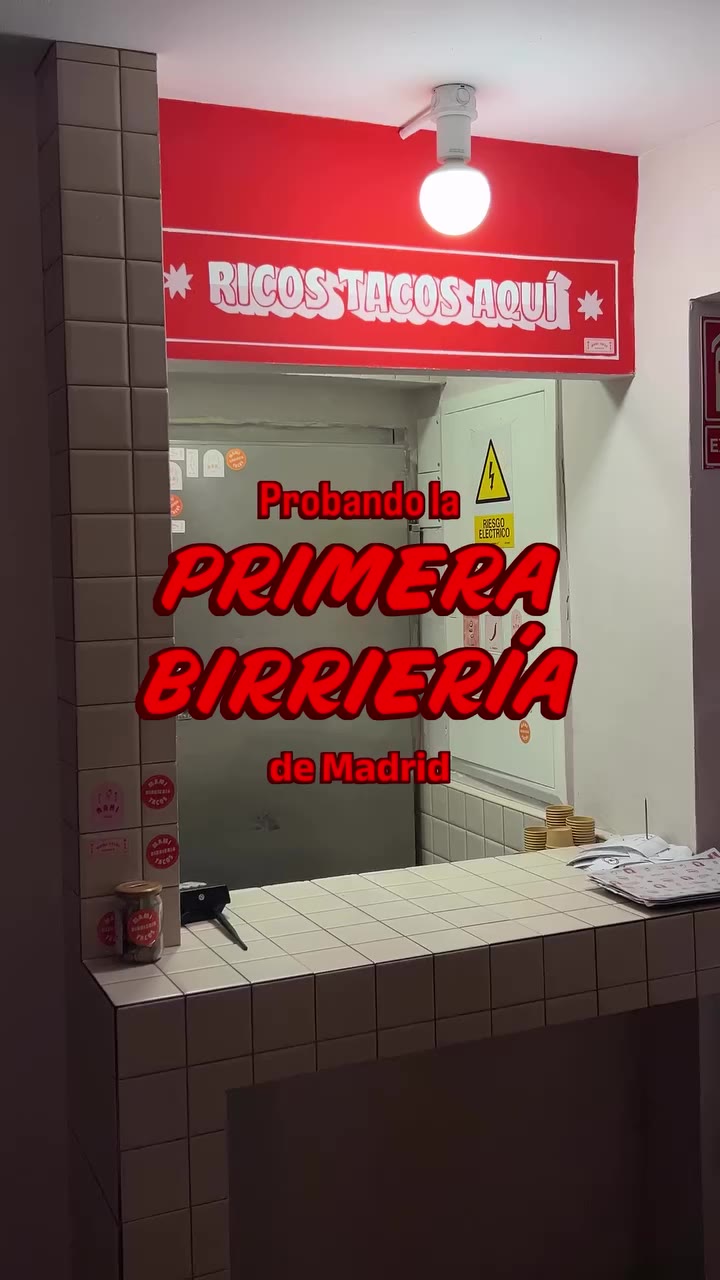 Cenamos en la primera birriería de Madrid y nos encantó 😮‍💨…