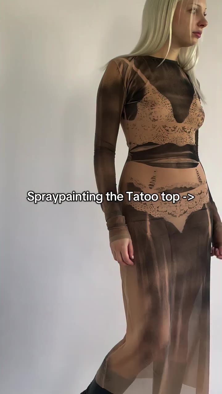 Tatoo top and dress are officially restocked on the webshop ❤️ It comes both…