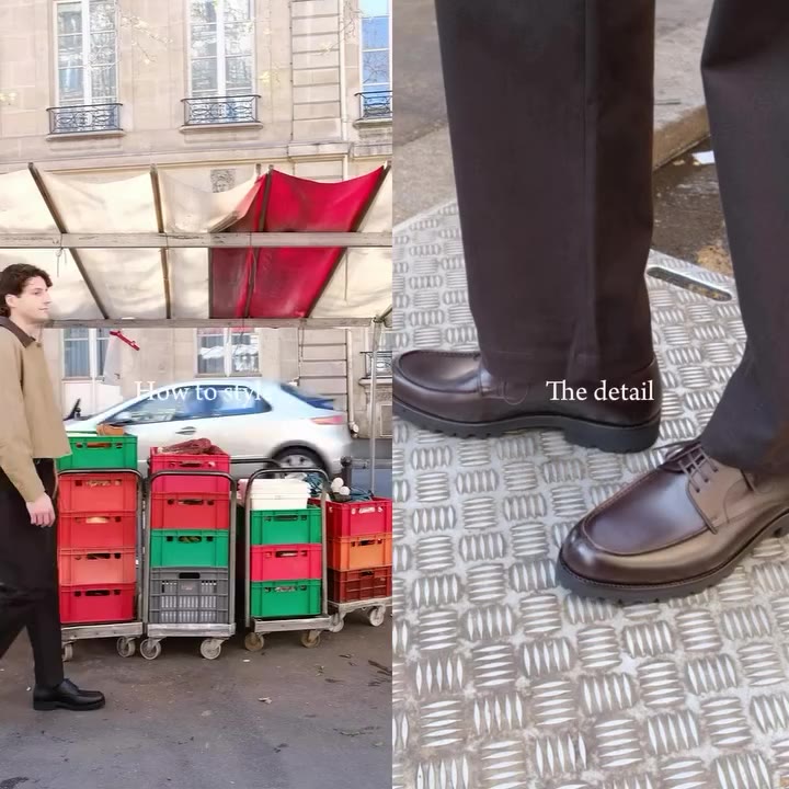 Une garde-robe pensée commence par des souliers qu’on porte encore et encore 👞