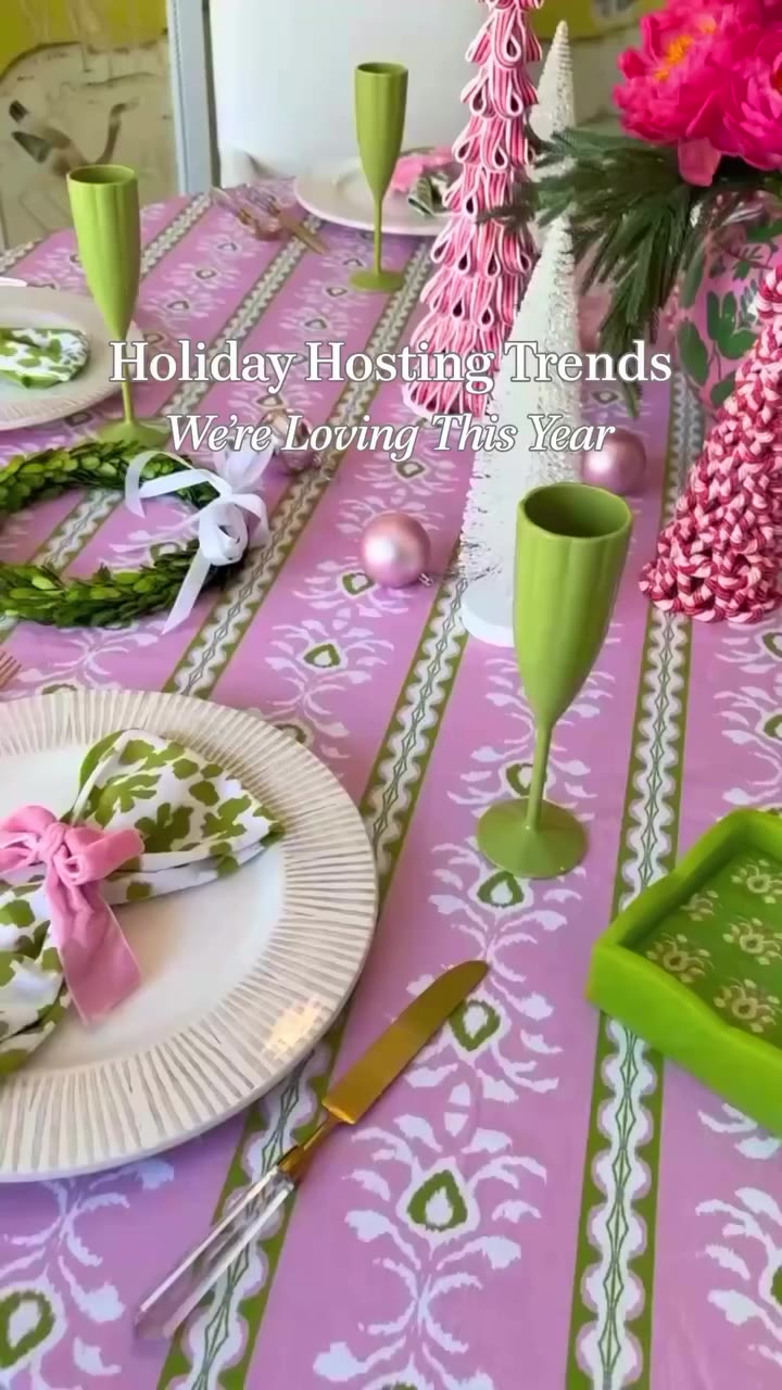 Holiday hosting trends we’re loving this year — and what to stock up on. •…