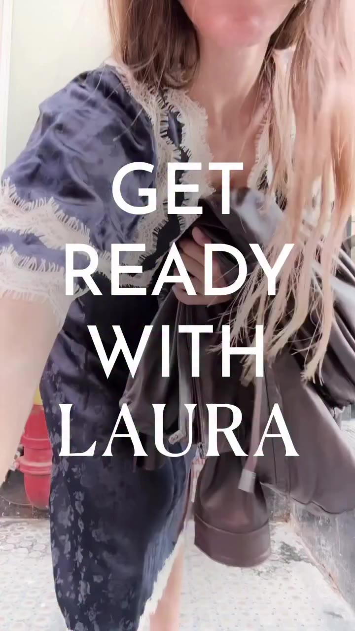 Get Ready with Laura for NYFW 🖤 See @lauravidrequin ‘s take on our Fall…