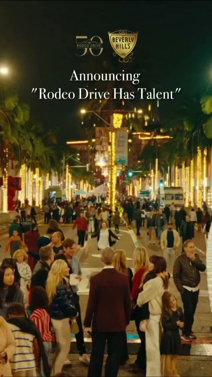 Your stage is waiting! ✨⁠ ⁠ The City of Beverly Hills and the Rodeo Drive…