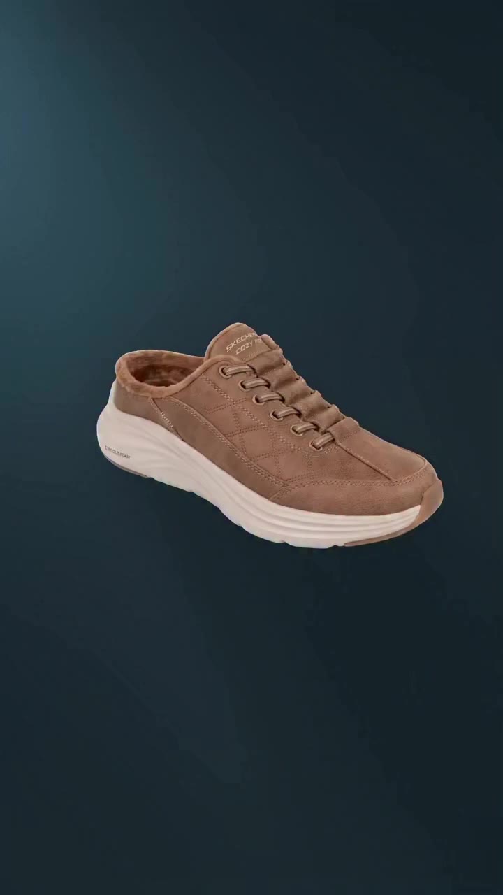 A little sparkle, a lot of comfort. Step into the mule sneaker made for cozy…