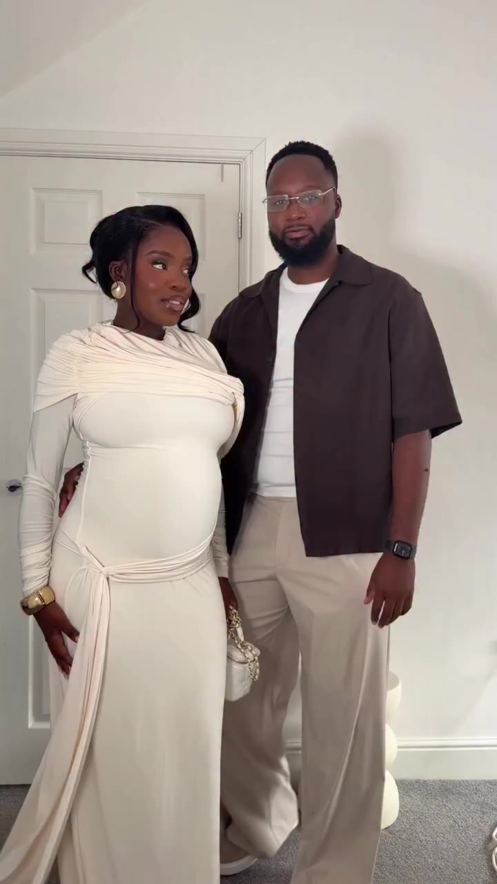 Mom & Dad 👶🏾🤍✨ can you believe it only took 1 take to do this transition ?!…