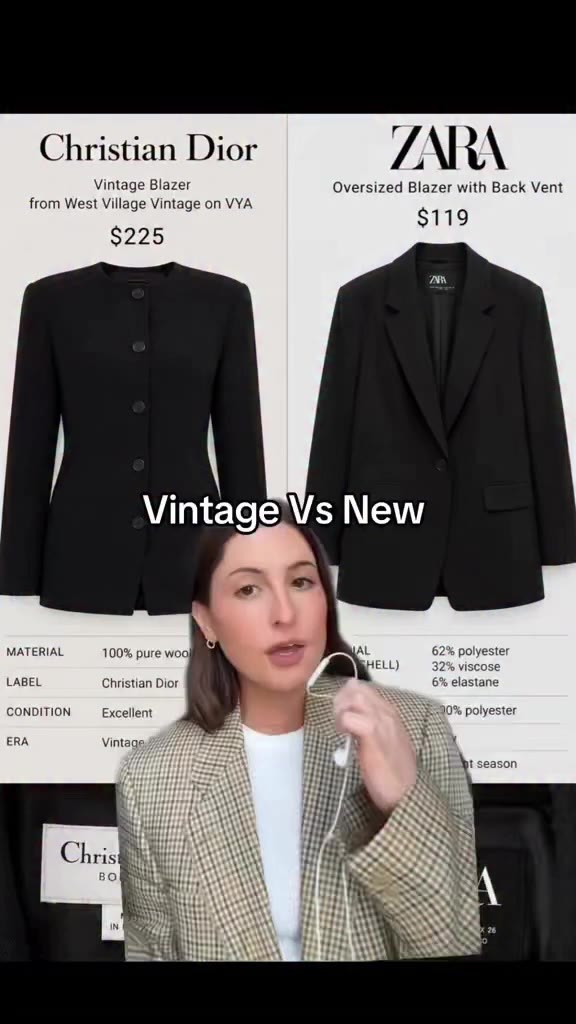 Everything is just better vintage #vintagefinds #sourcingtips #archivalfashion…