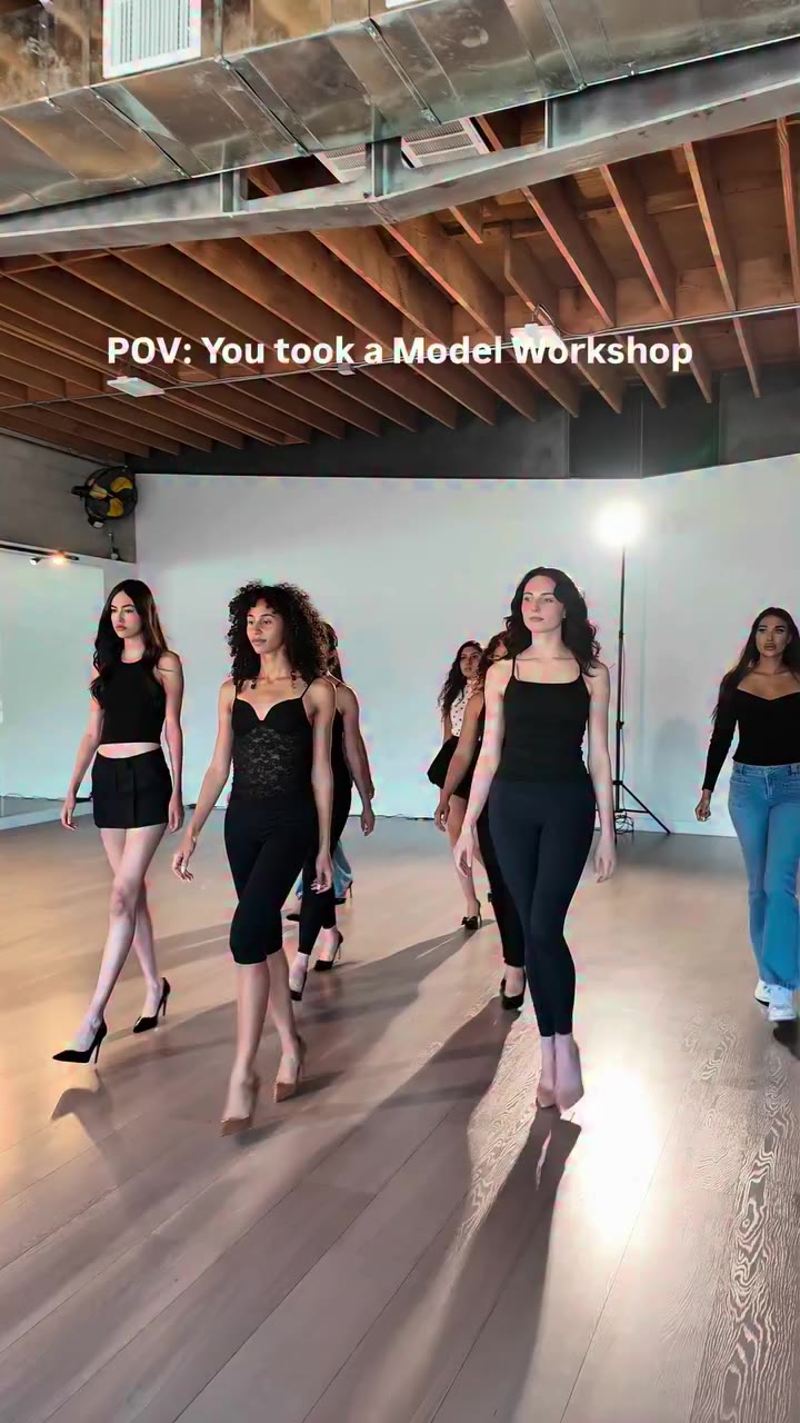 ONLY 12 SPOTS LEFT 👠 Sign up for the next Model Workshop POSE + WALK…