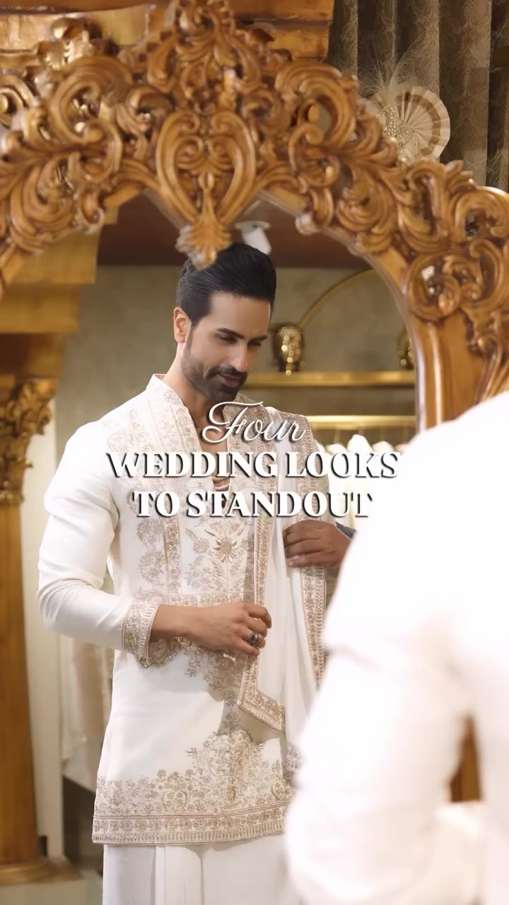 Whenever there’s a wedding, most men choose a safe outfit at the last minute…