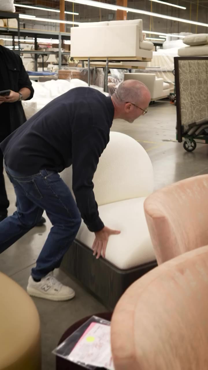 A Bao Chair by Jake Oliveira with a surprise detail.