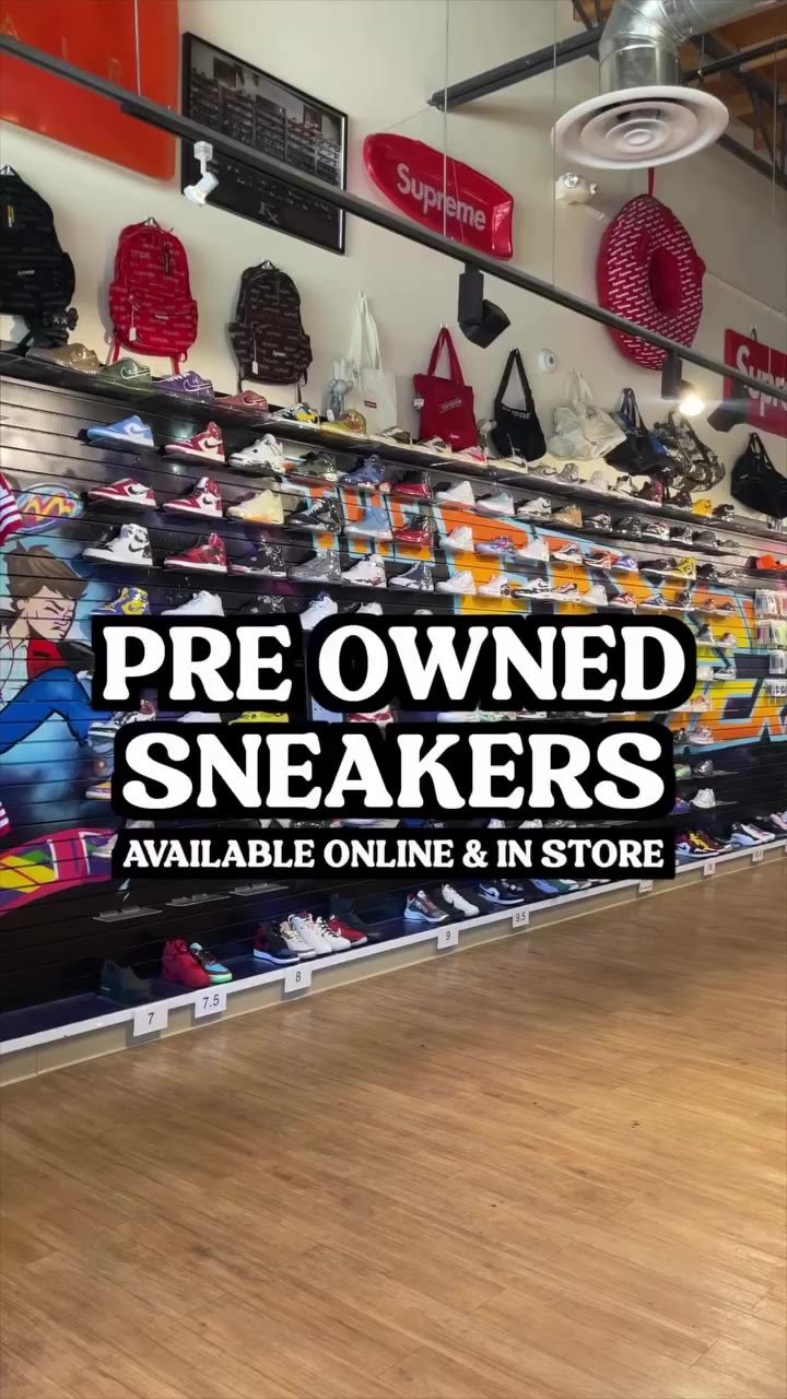 Wide variety of Pre Owned Sneakers available online & in store!…