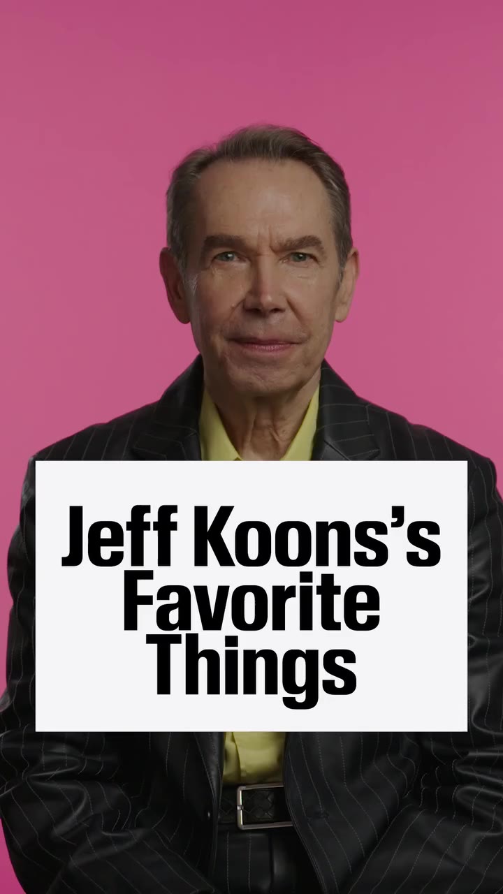We asked @jeffkoons to share a few of his favorite things. In T’s latest…