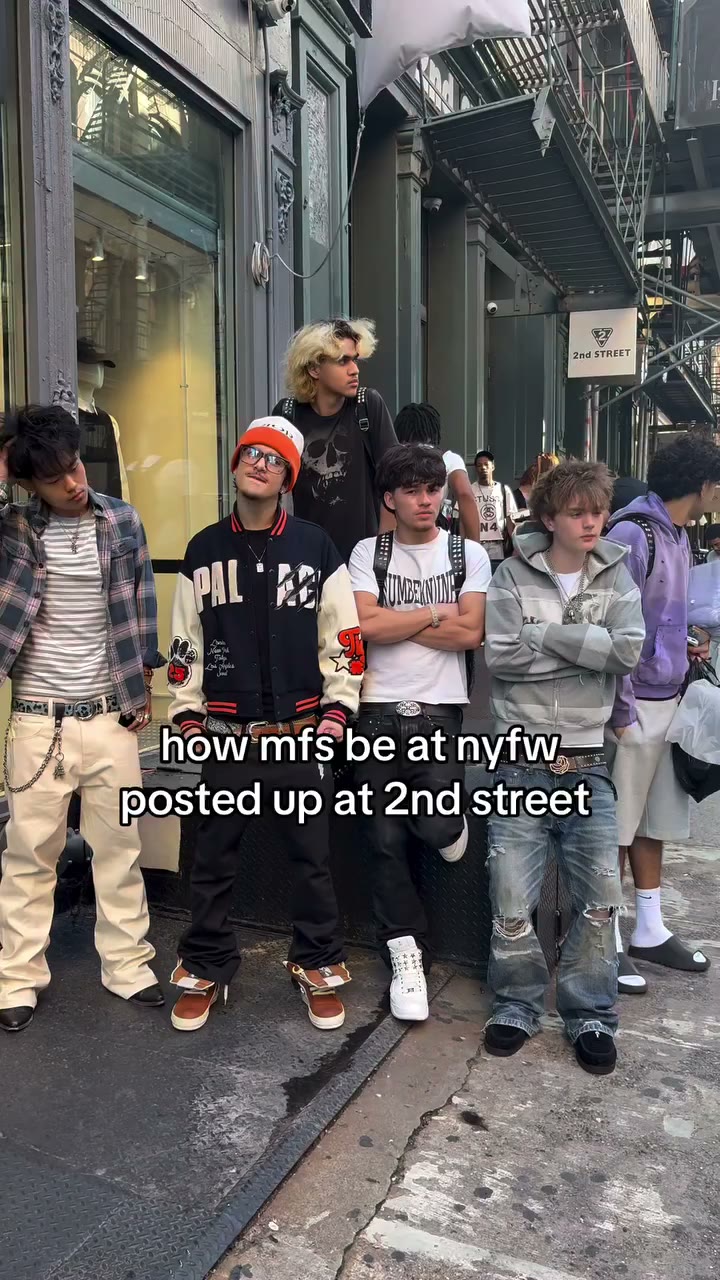 just loitering - - - - - - - #fashion #nyfw #2ndstreet #viral