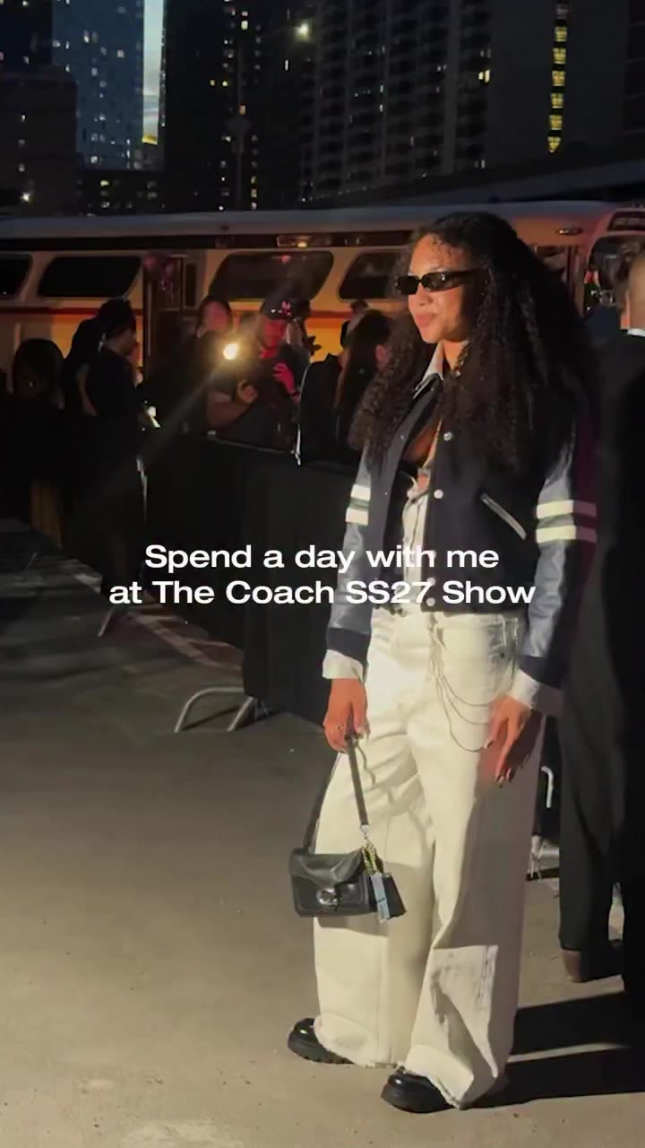 POV you’re my plus one to @coach’s 85th anniversary runway show 🎂✨…