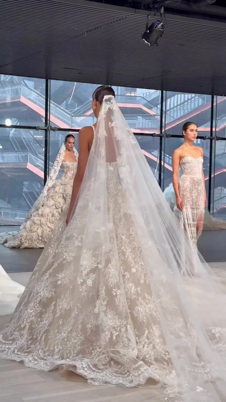 New York Bridal Fashion week is coming up soon!… New trends, beautiful gowns…