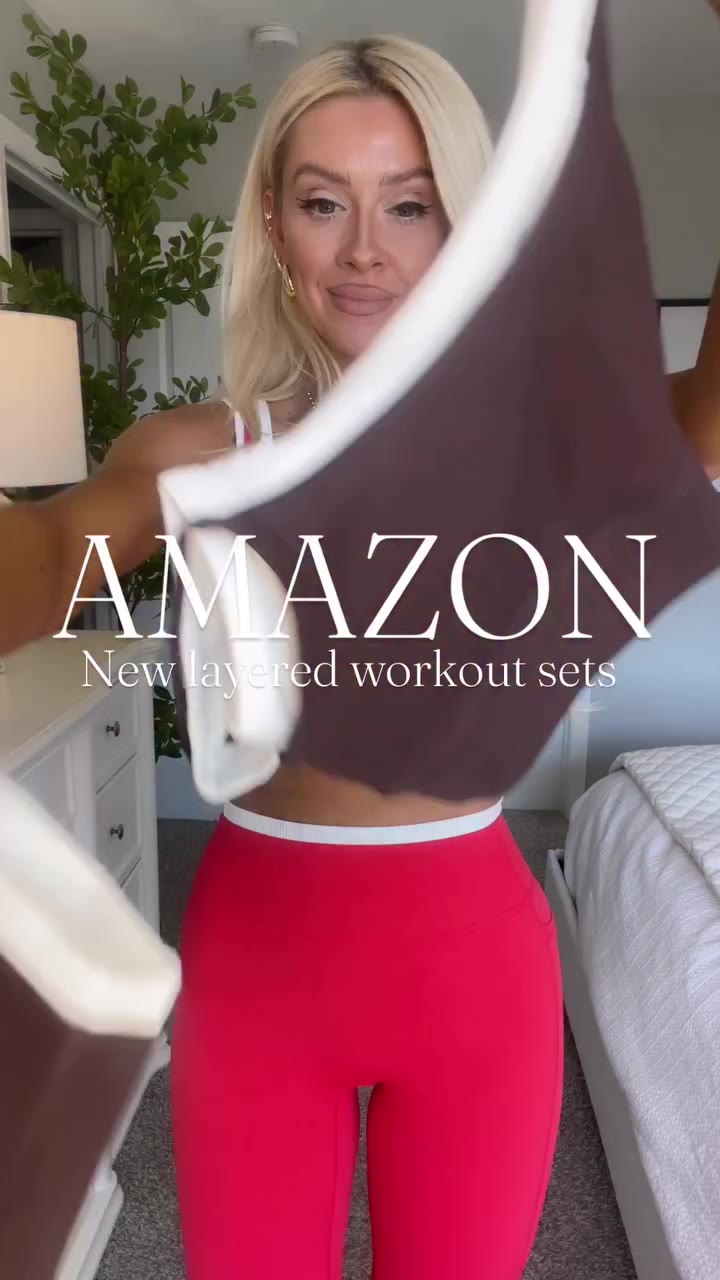 These New Layered Workout sets 🔥! Comment for 🔗