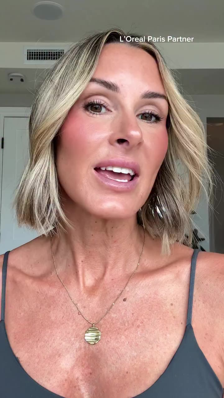 At 48 I’m all about a softer, more natural looking lip. L’Oreal Paris blur…