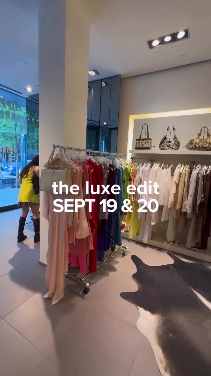 @hippiemarketlife - Luxe Edit SEE YOU IN YORKVILLE THE LUXE EDIT SEPT 19 & 20…