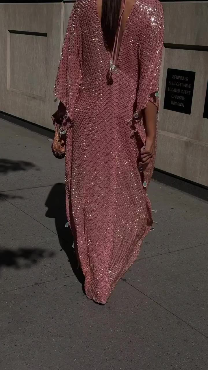 NYFW bound. A few thoughts along the way 🧿 ✨ For outfit details comment KAFTAN