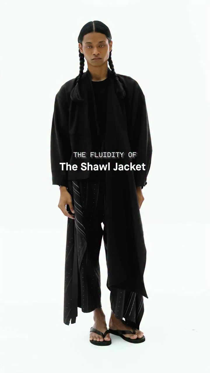 We took a jacket and gave it something extra. And yes, that scarf is part of…