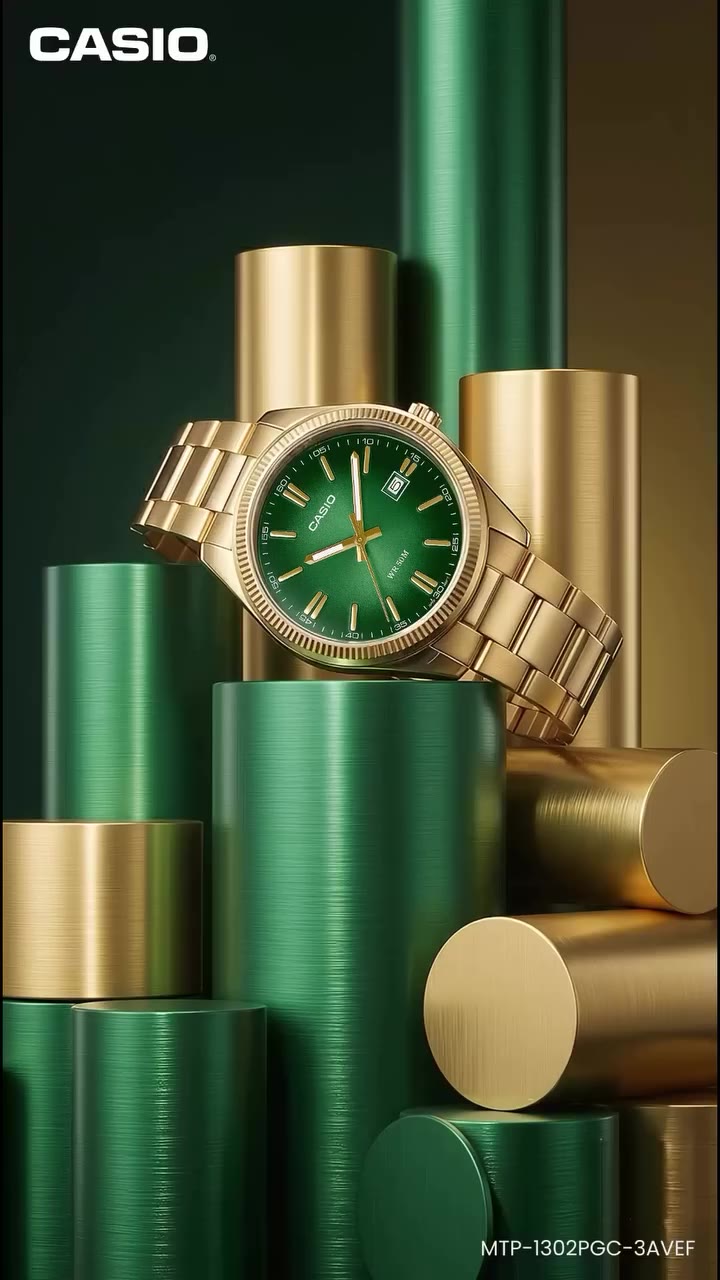 Shine with the charm of Casio Classic. MTP-1302PGC-3AVEF MRP: ₹5,995 (incl. of…