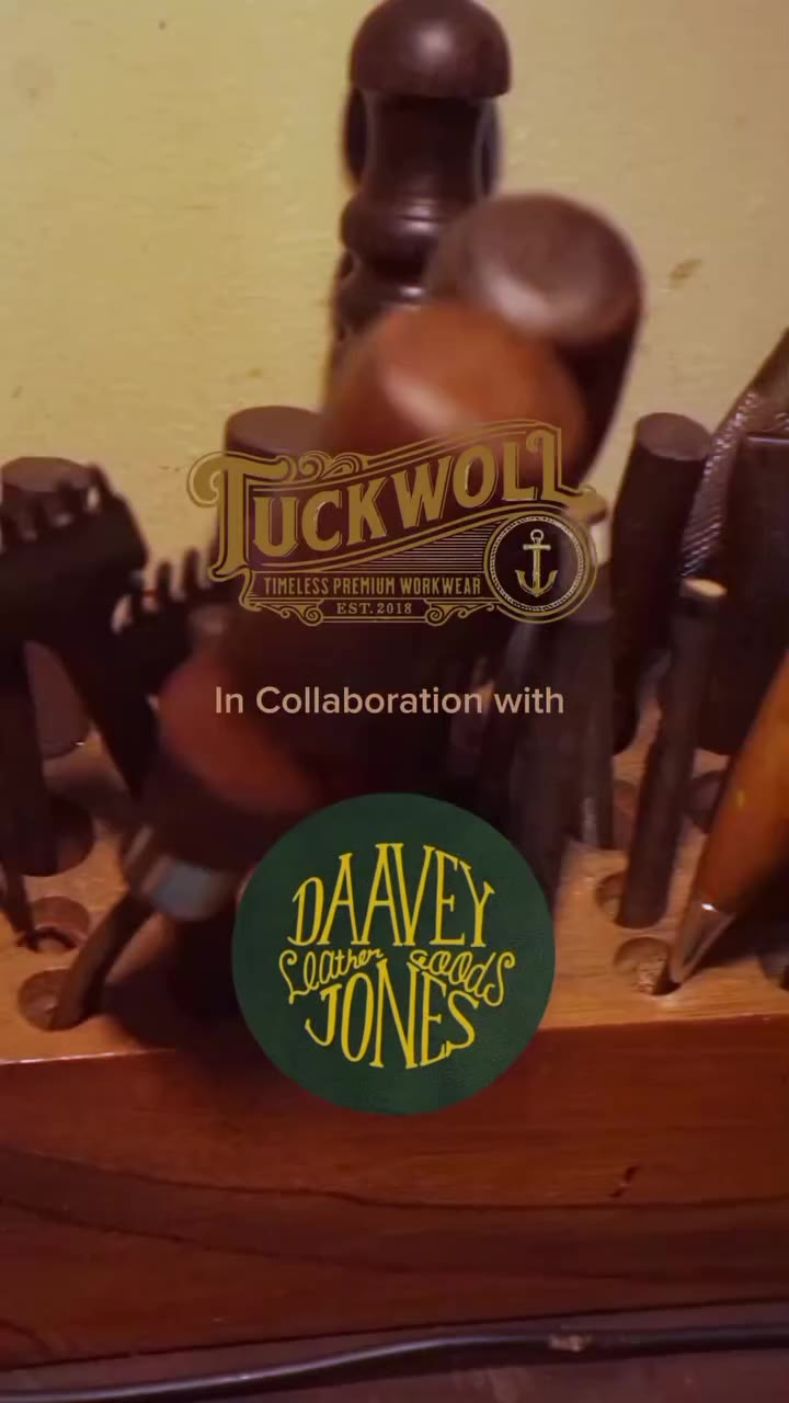 A little something we made with Daavey Jones. A leather belt made to sit…