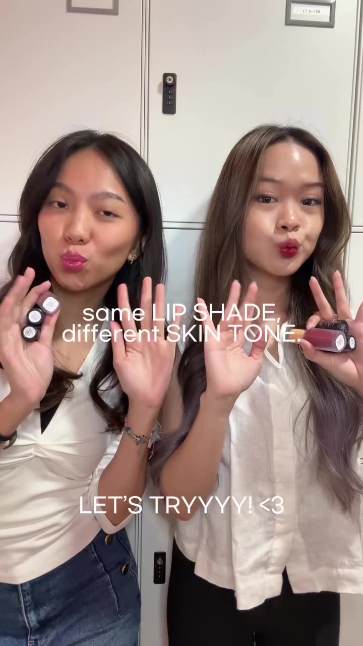 Same lippies, different skin tones — see how every shade finds its own way to…