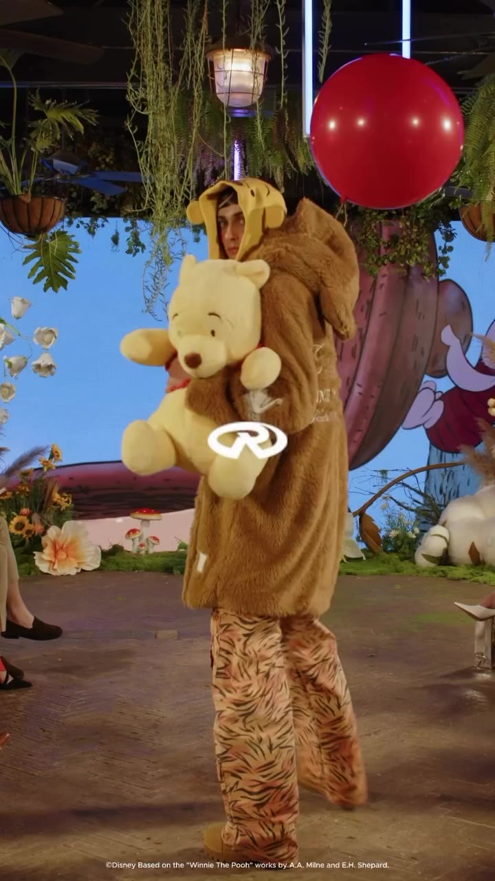 Disney’s Winnie the Pooh: The REALISM Runway Presented by Disney Style. Honey…