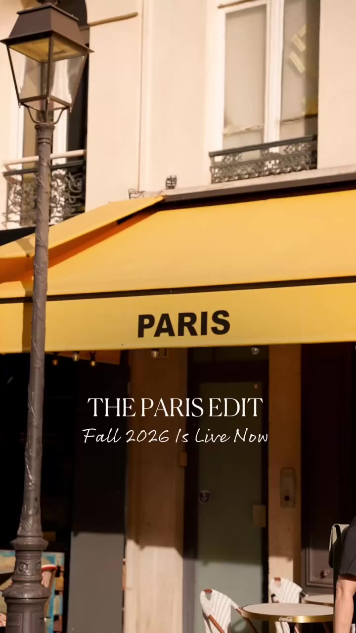 PARIS, BUT MAKE IT FALL. 🍂✨ Our Fall Collection is LIVE, statement…