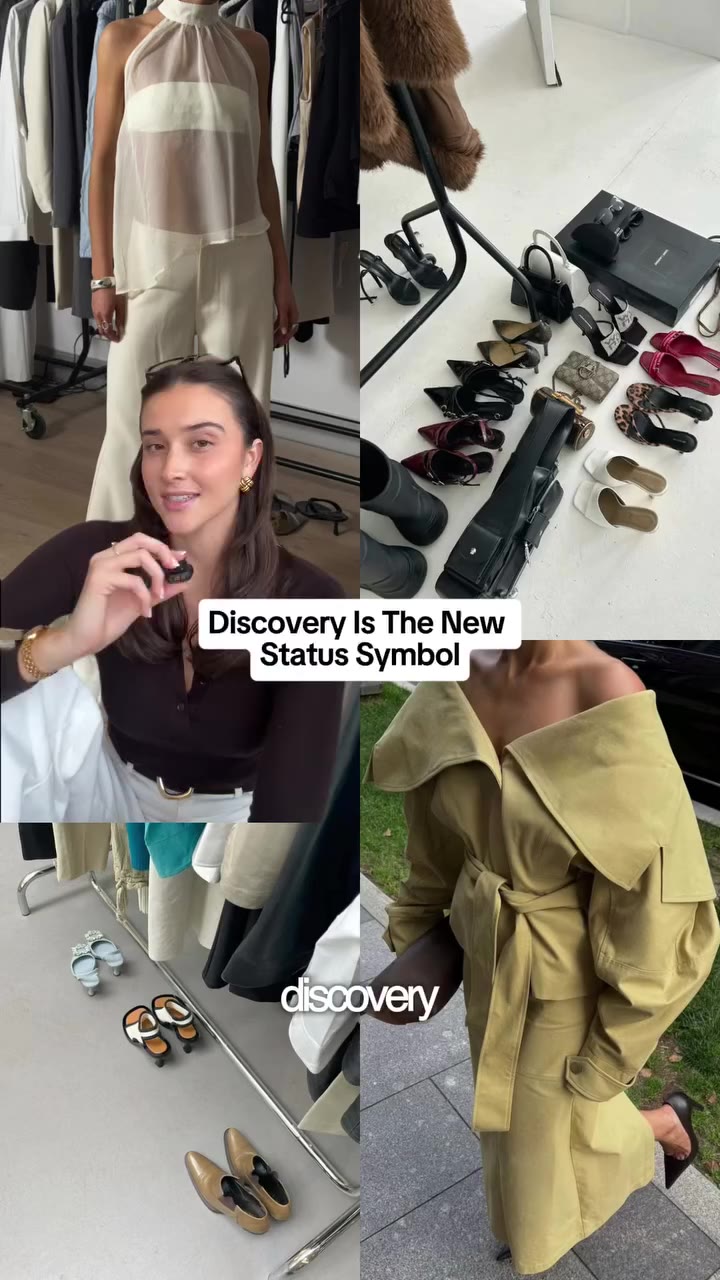 Finding the brand before everyone else does? That’s the new fashion flex. 👀…