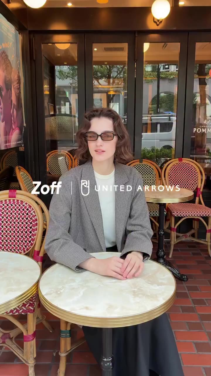 Zoff｜UNITED ARROWS 上質なスタイルは、目元から。 軽やかなかけ心地、上質な素材、洗練されたデザイン。…