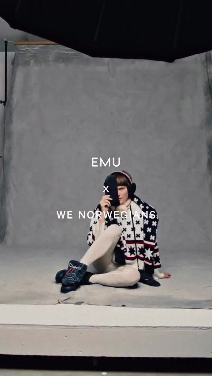 It’s here. Introducing We Norwegians x @emuaustralia Two worlds of wool…