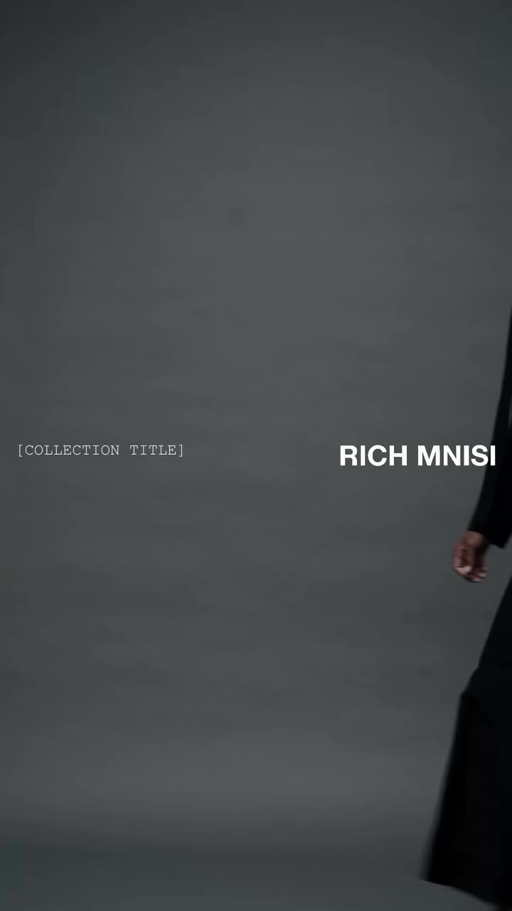 RICH MNISI | [COLLECTION TITLE] TS27 There was a time when silence was…