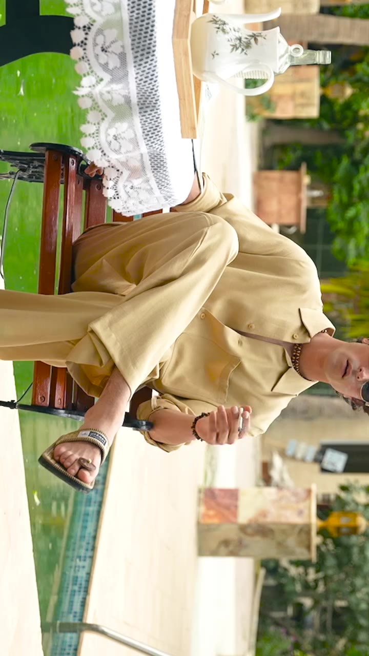 Slow down never looked this sharp.. Breathable linen designed for quiet…
