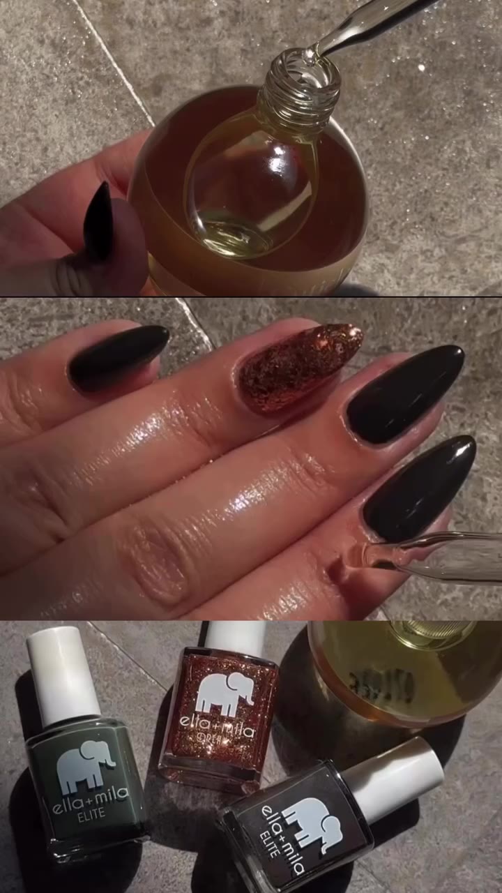 A little skin care for my nails 🤍✨ My fall mani reset with London Fog +…
