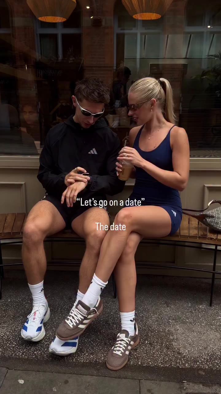 My idea of a perfect date, run first, coffee second 🤍 #couple #date #runlife…