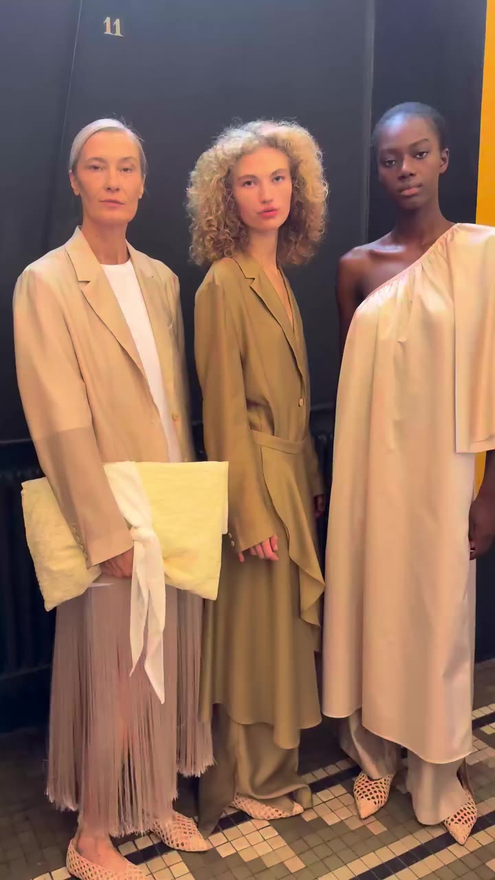 Backstage at @the.garment during Copenhagen Fashion Week SS27