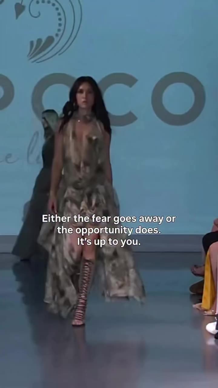 we only live once. go for it. designer @gipcco show…