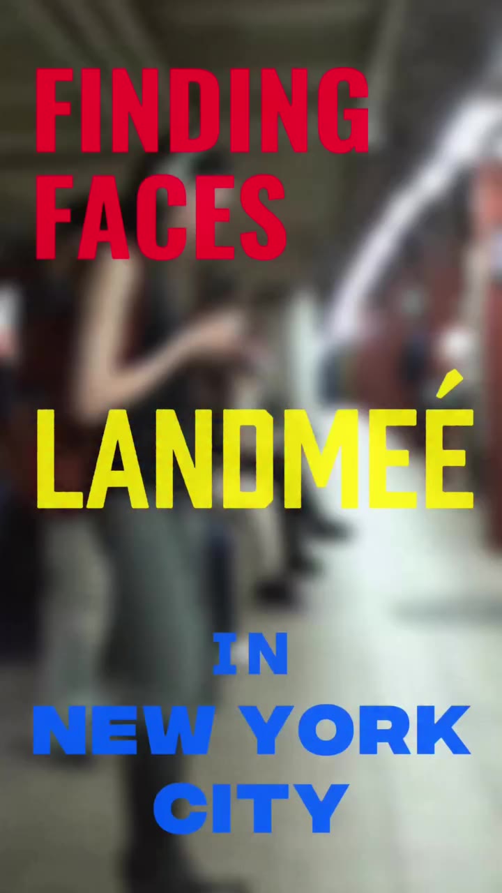 Finding faces for Landmeé. New York, tomorrow. See them at the show. September…