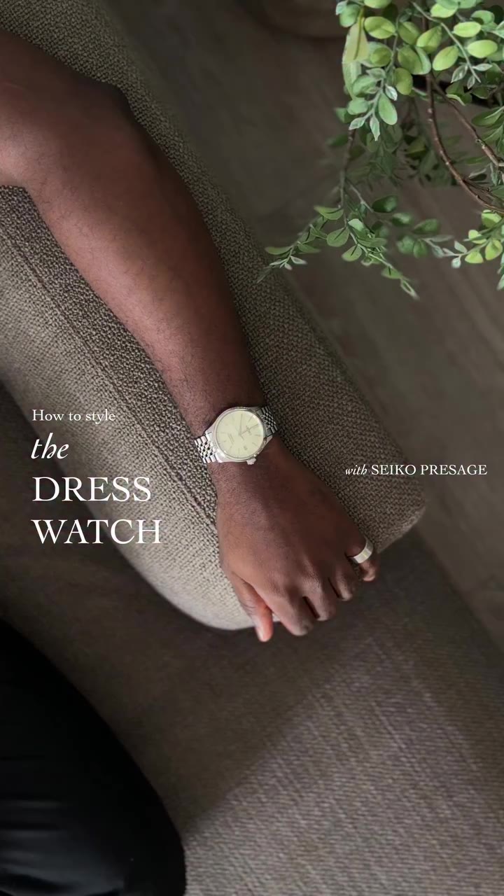 3 ways to style the @SeikoLuxeUSA Presage this fall season. From tailoring to…