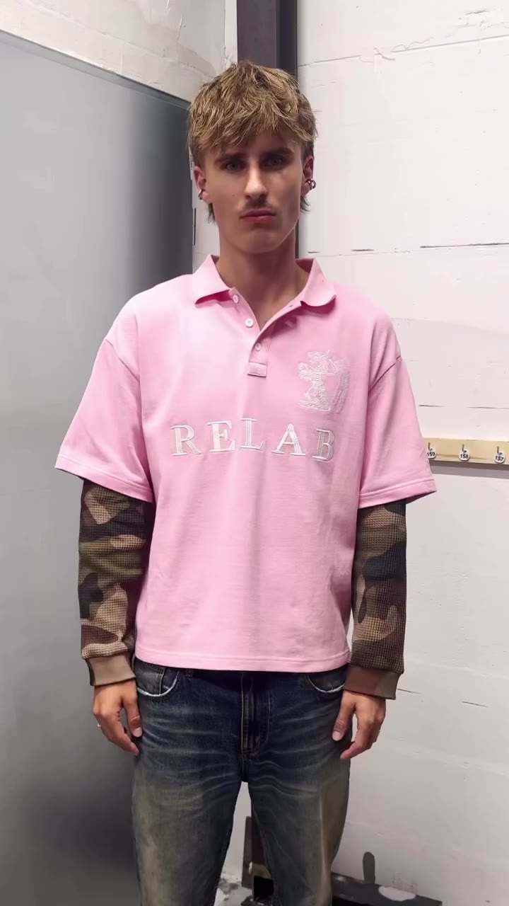 PINK POLO LONGSLEEVE DROP TODAY 18:00