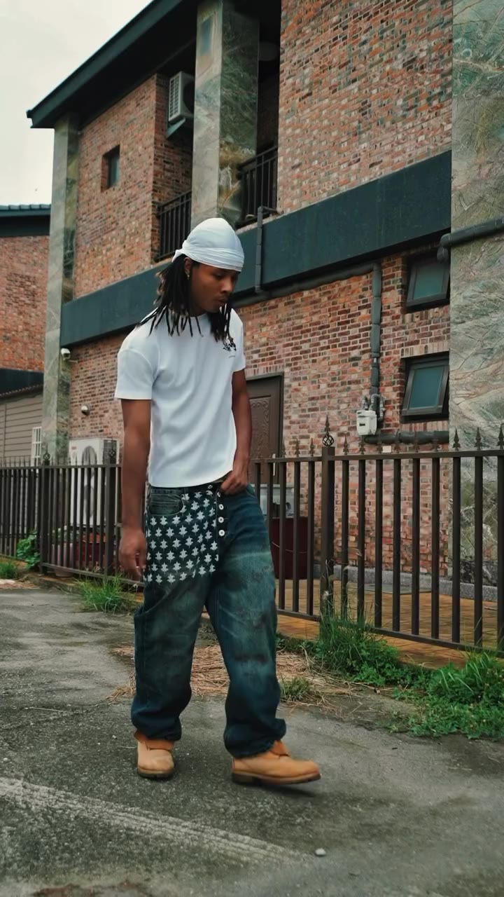 WHITE TEE. BLUE DENIM. THAT’S ALL YOU NEED. — KNOW WHAT YOU’RE WEARING…