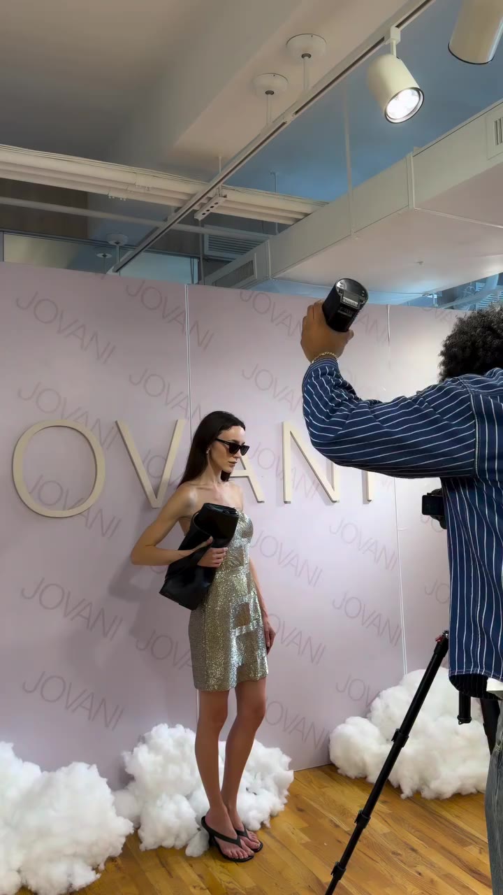 #NYFW looks good on you, @maryleest Mary is wearing #JOVANI Style #52540 ✨