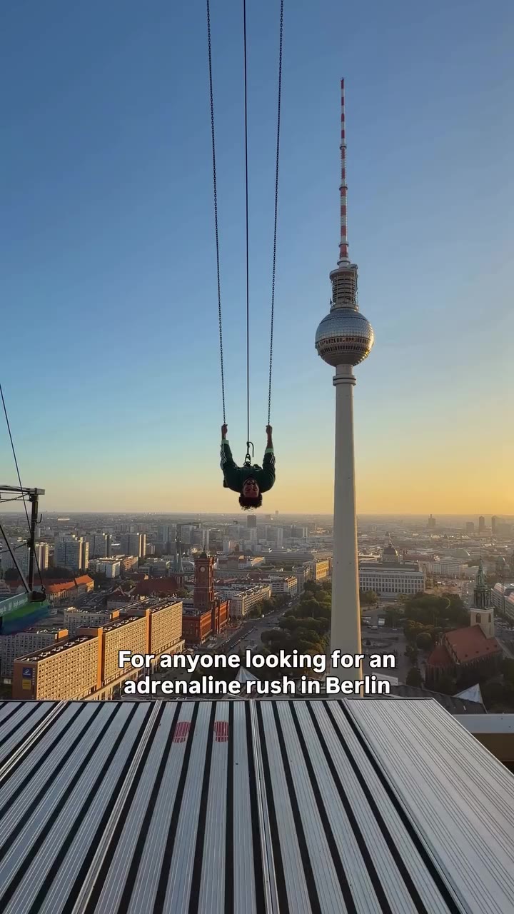 For anyone looking for an adrenaline rush in Berlin - this one’s for you❤️‍🔥…