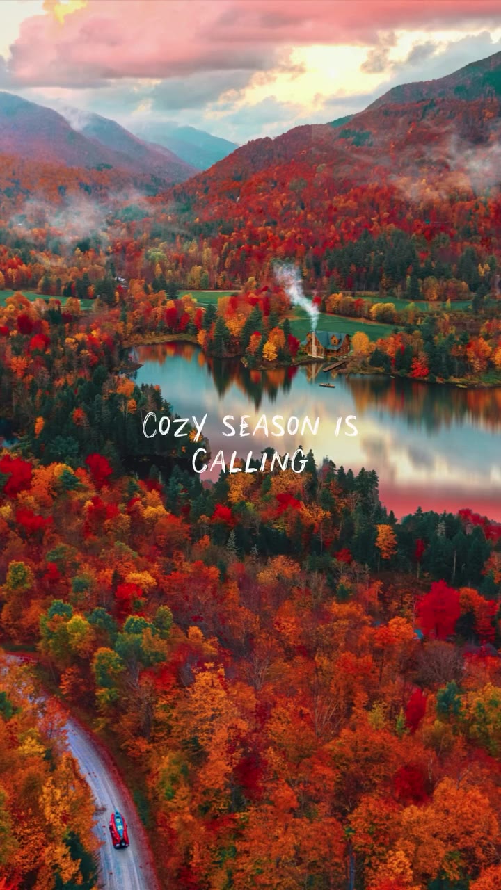 Cozy season is calling, and we’re taking the scenic route🍂🎃