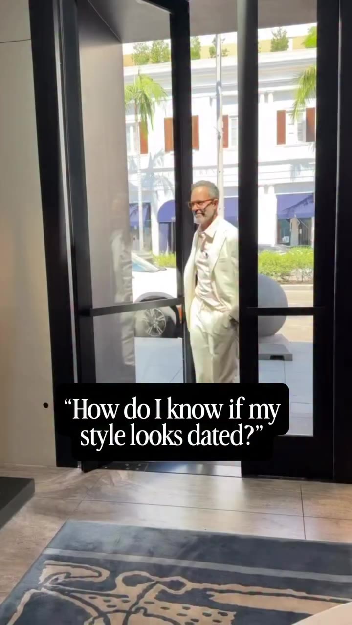The easiest way to tell if your style is outdated? Look at the fit. The way…
